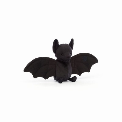 Jellycat Wrapabat Black New Zealand | VWNLB9203